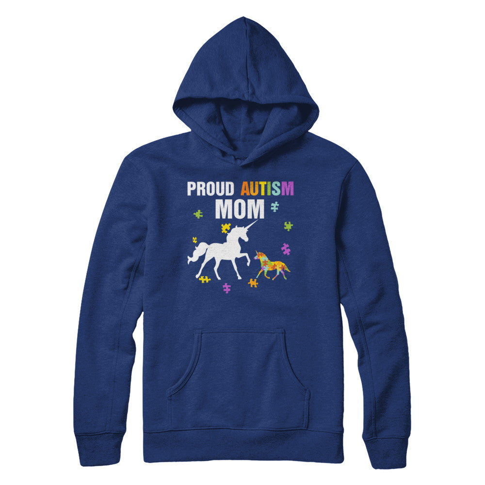 Proud Autism Mom Unicorn Autism Awareness T-Shirt & Hoodie | Teecentury.com