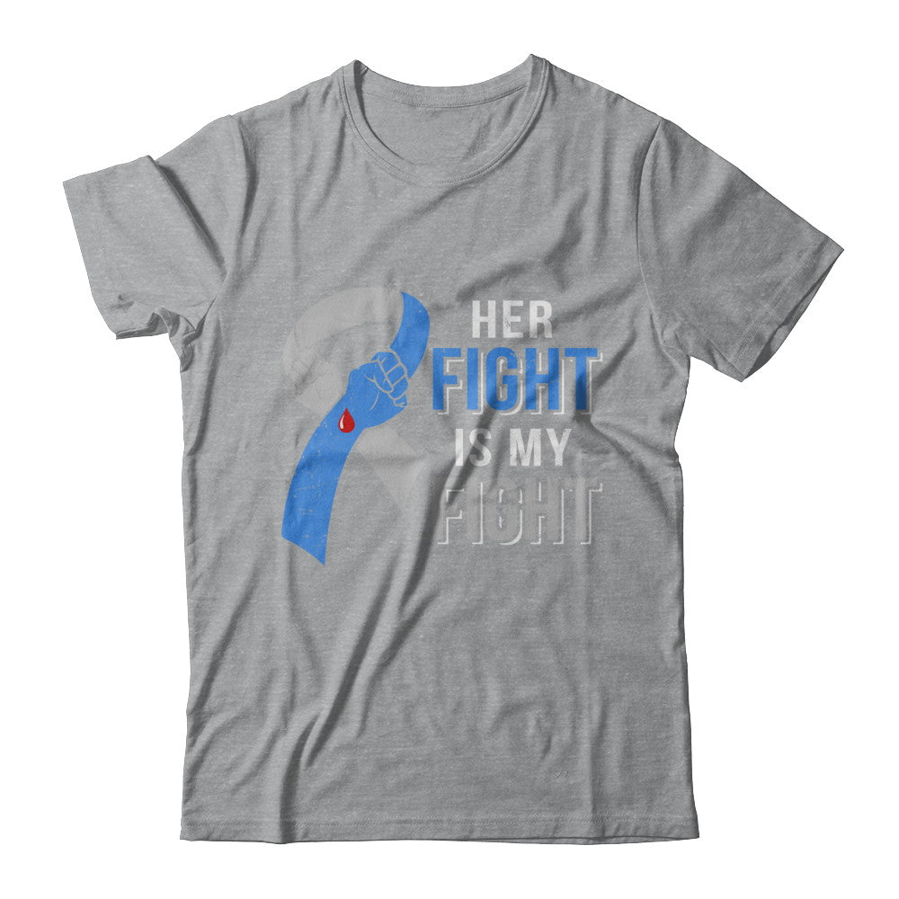 Her Fight Is My Fight Diabetes Awareness T-Shirt & Hoodie | Teecentury.com
