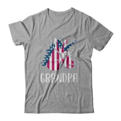 Patriotic Grandpa Unicorn Americorn 4Th Of July T-Shirt & Hoodie | Teecentury.com