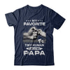 My Favorite Tiny Human Calls Me Papa T-Shirt & Hoodie | Teecentury.com