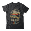 Retro Classic Vintage August 1993 29th Birthday Gift T-Shirt & Hoodie | Teecentury.com