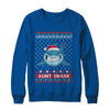 Santa Hat Aunt Shark Ugly Christmas Sweater T-Shirt & Sweatshirt | Teecentury.com