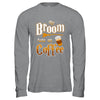 My Broom Runs On Coffee Halloween Witch Costume T-Shirt & Hoodie | Teecentury.com