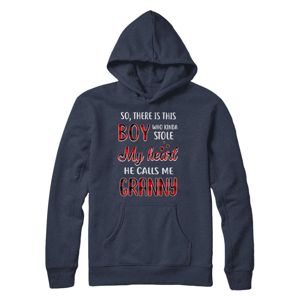This Boy Who Kinda Stole My Heart He Calls Me Granny T-Shirt & Hoodie | Teecentury.com