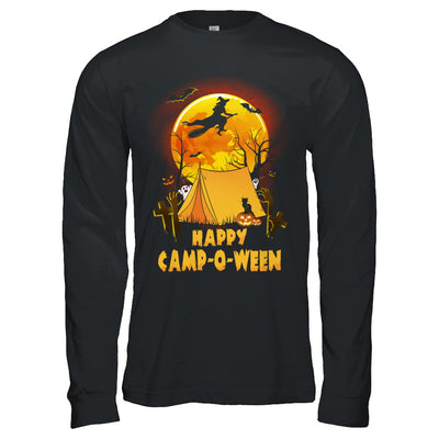 Happy Camp-O-Ween Funny Halloween Camping T-Shirt & Hoodie | Teecentury.com