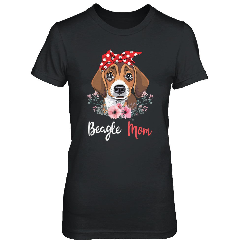 Beagle Mom Gift For Women Dog Lover T-Shirt & Hoodie | Teecentury.com