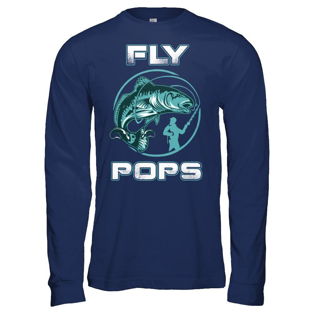 Fly Fishing Pops T-Shirt & Hoodie | Teecentury.com