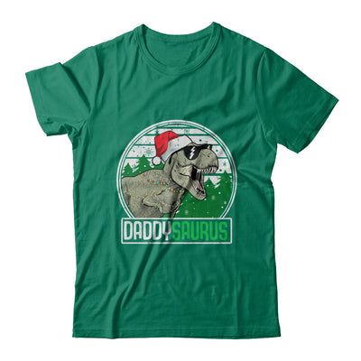 Daddysaurus Daddy Dinosaur T-Rex Family Christmas T-Shirt & Sweatshirt | Teecentury.com