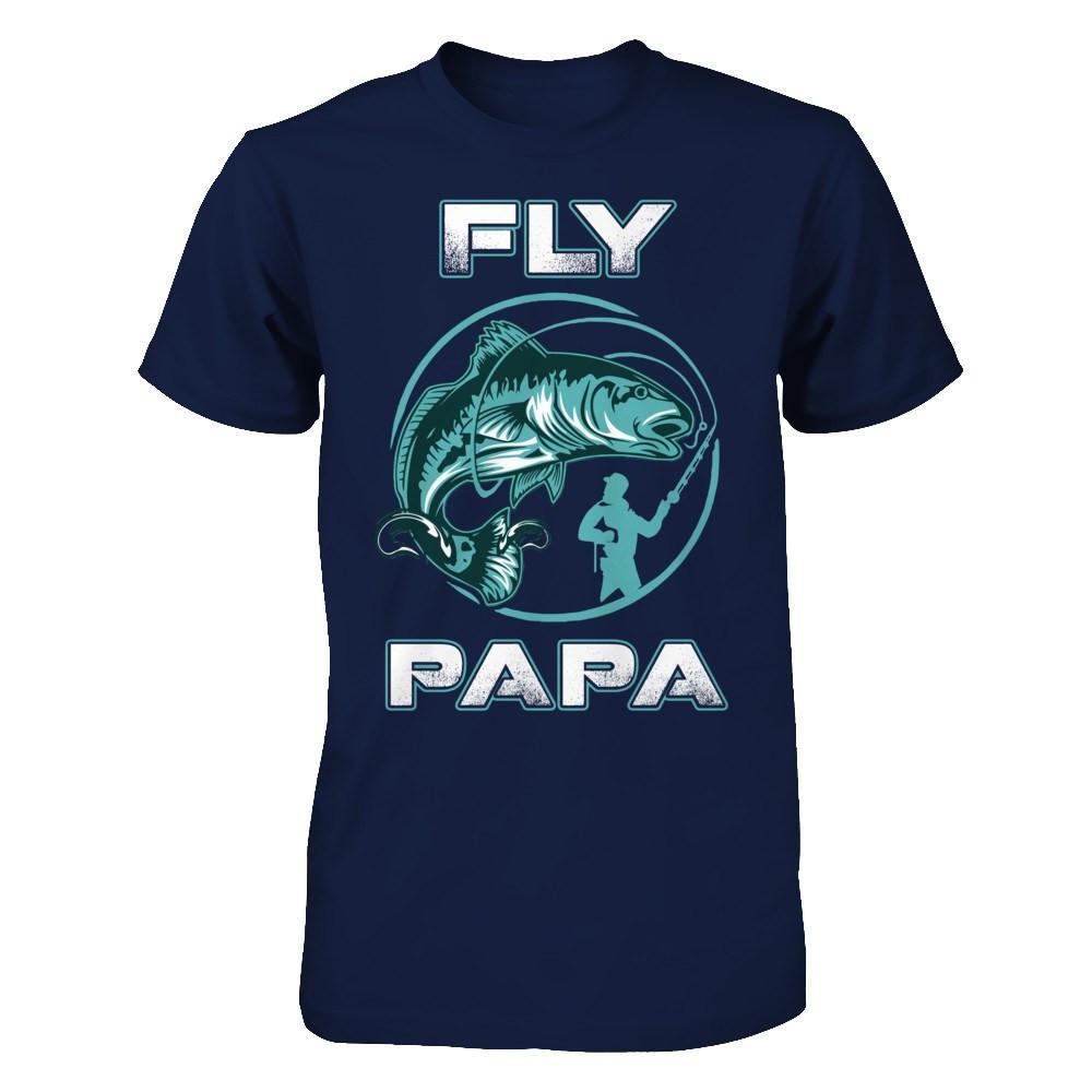 Fly Fishing Papa T-Shirt & Hoodie | Teecentury.com