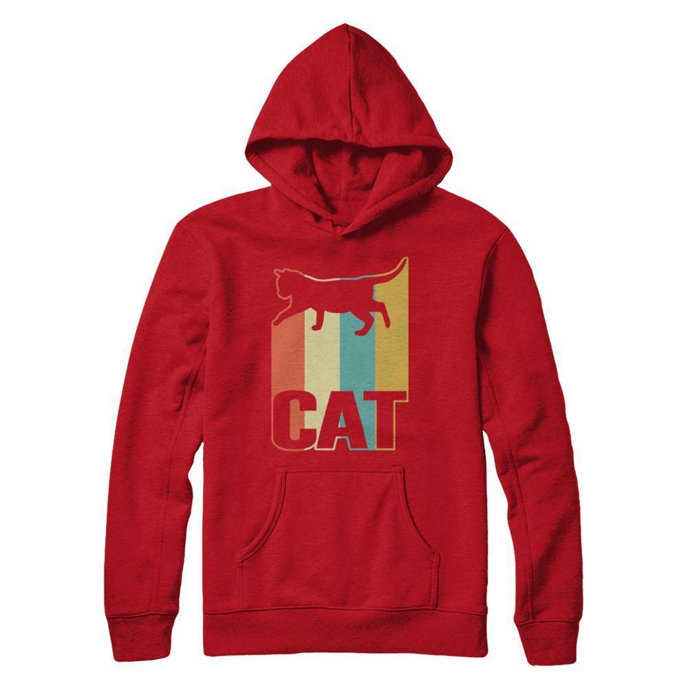 Classic Vintage Retro Style Cat T-Shirt & Hoodie | Teecentury.com