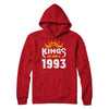 Kings Are Born In 1993 Birthday Gift T-Shirt & Hoodie | Teecentury.com