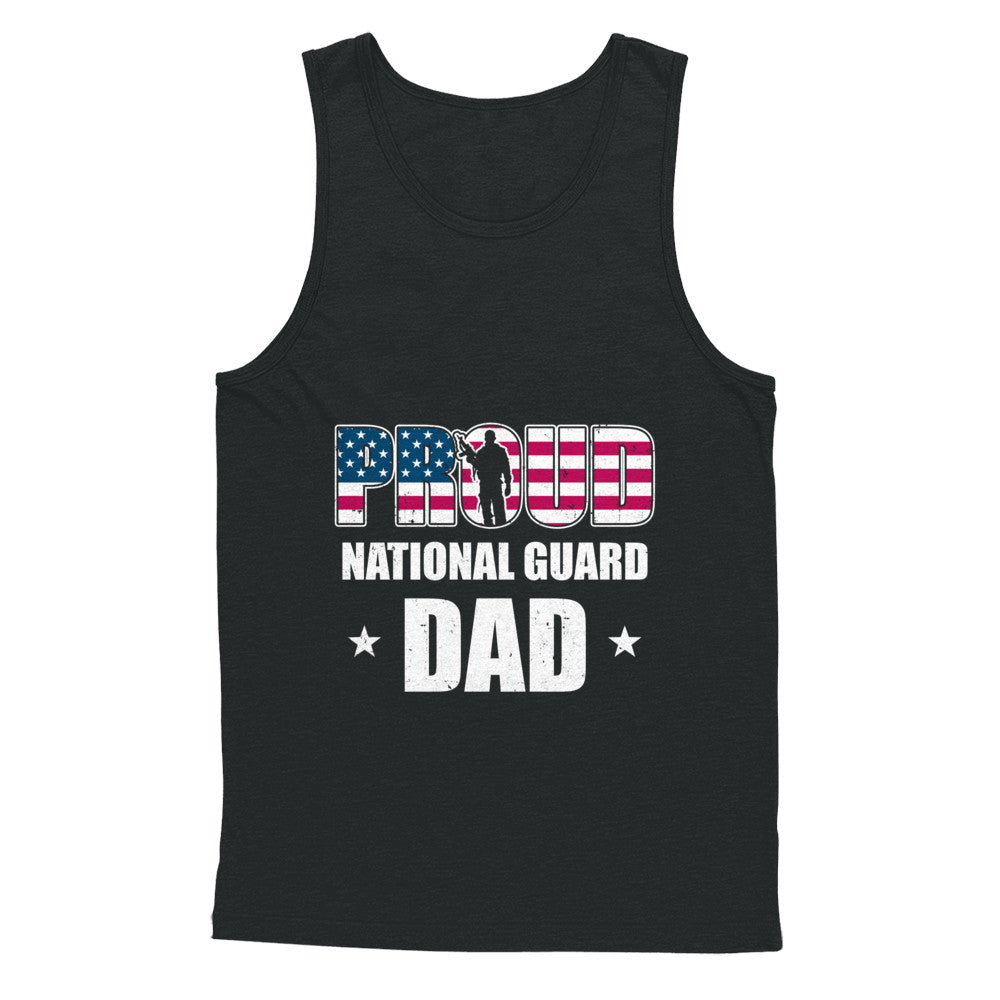 Proud National Guard Dad Veteran Fathers Day T-Shirt & Hoodie | Teecentury.com