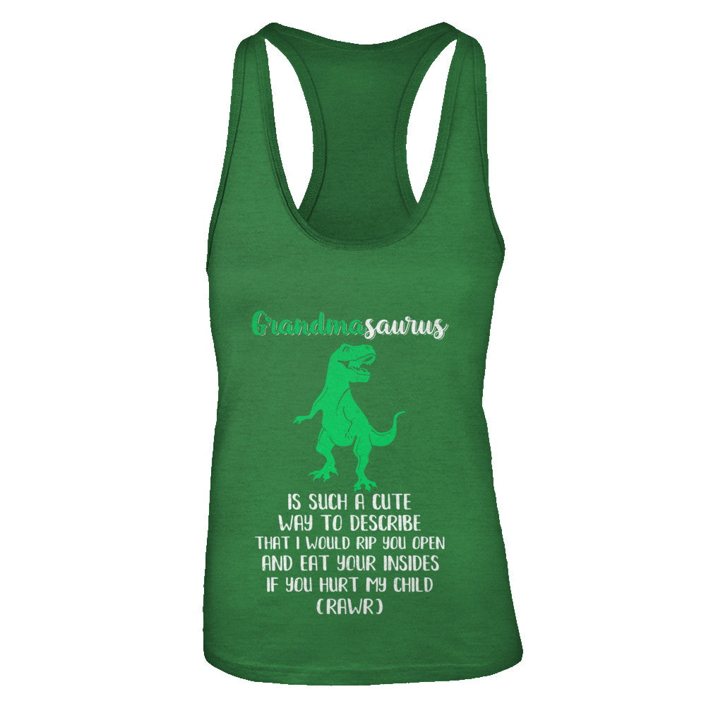 Grandmasaurus Saurus Is Such A Cute Way To Describe Grandma Gift T-Shirt & Tank Top | Teecentury.com