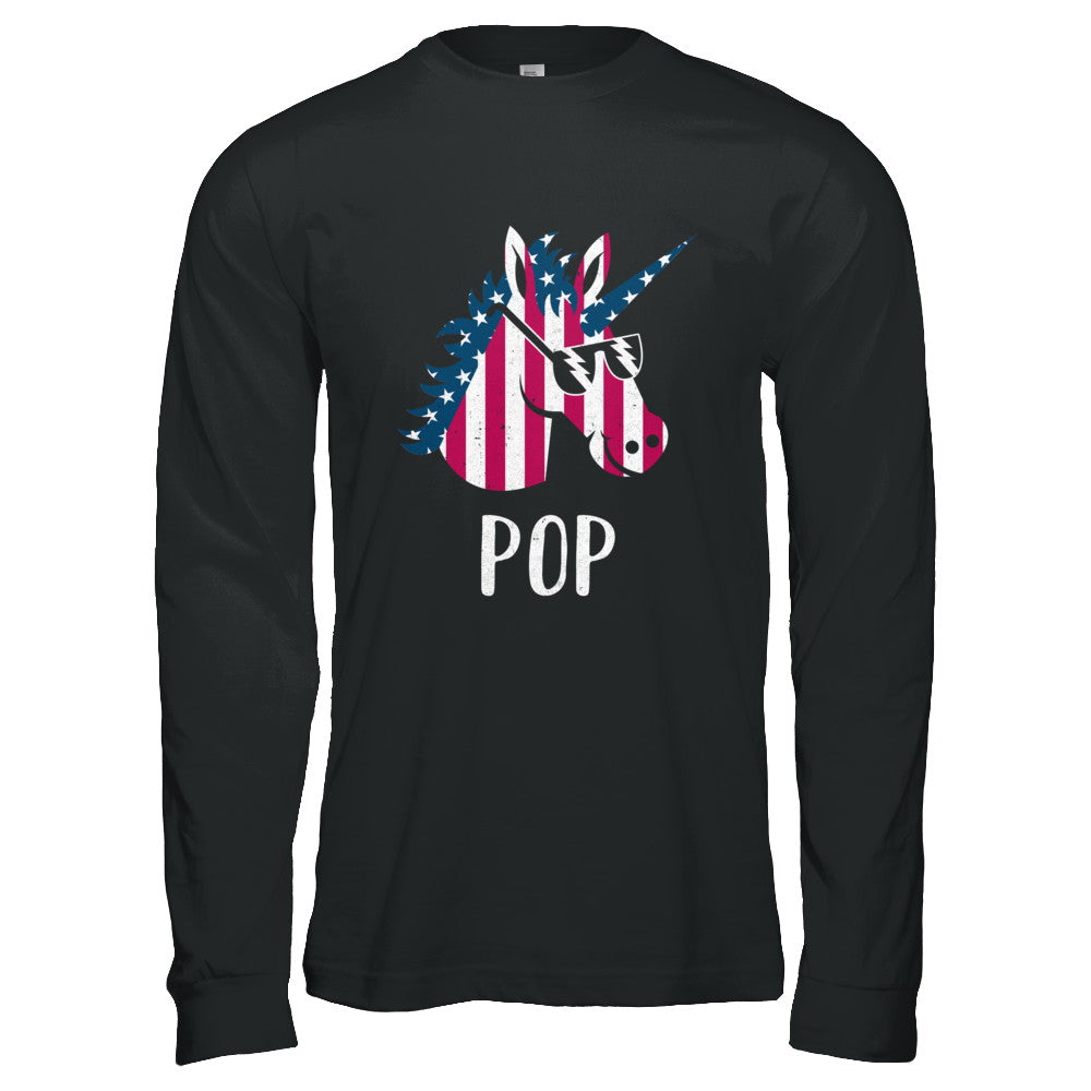 Patriotic Pop Unicorn Americorn 4Th Of July T-Shirt & Hoodie | Teecentury.com