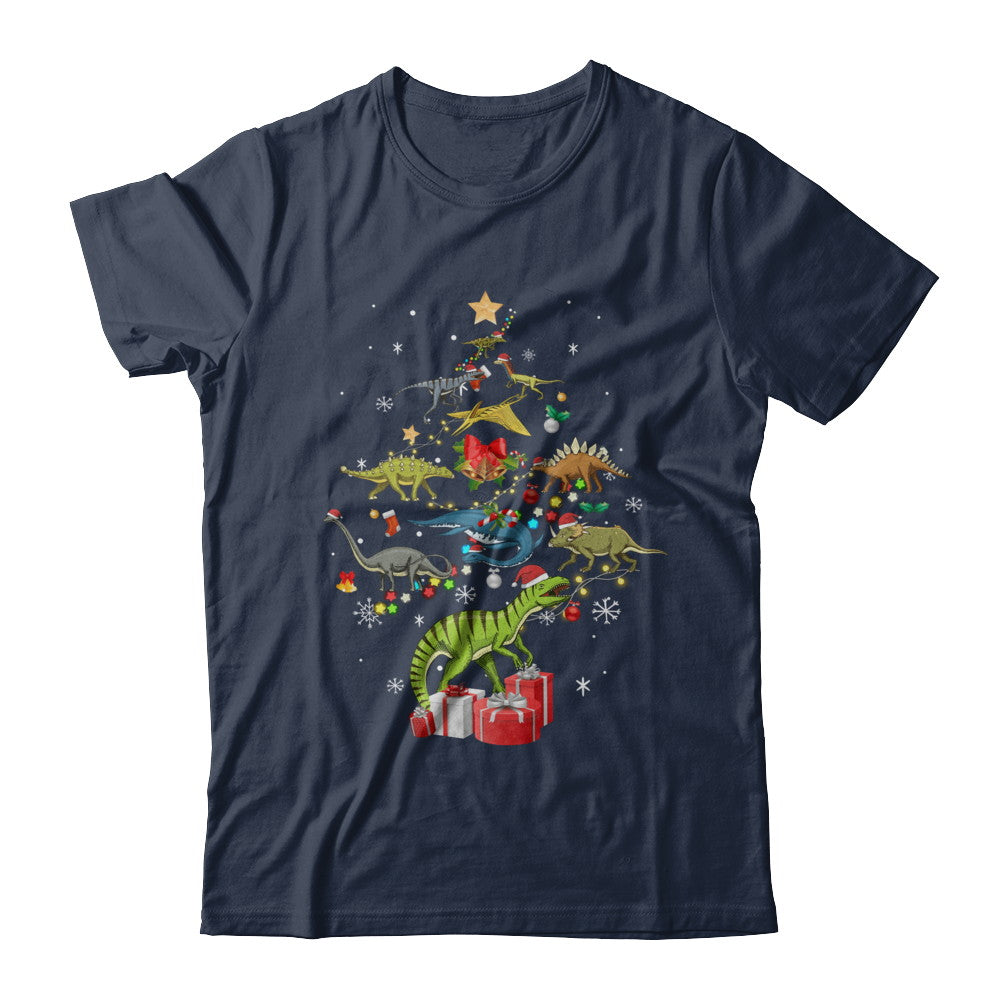 Tree Rex Funny Dinosaur Christmas Tree Kids Gift T-Shirt & Sweatshirt | Teecentury.com
