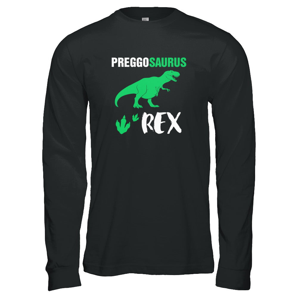 Preggosaurus Rex Pregnancy Mom Dinosaur Gift T-Shirt & Tank Top | Teecentury.com