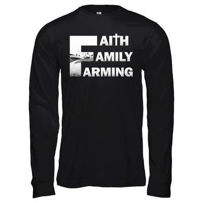 Faith Family Farming Farmer T-Shirt & Hoodie | Teecentury.com