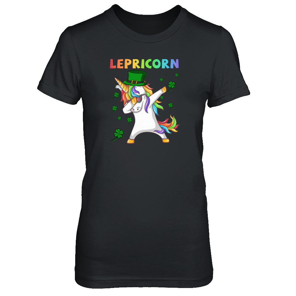 Dabbing Lepricorn Unicorn St Patricks Day Gift T-Shirt & Tank Top | Teecentury.com