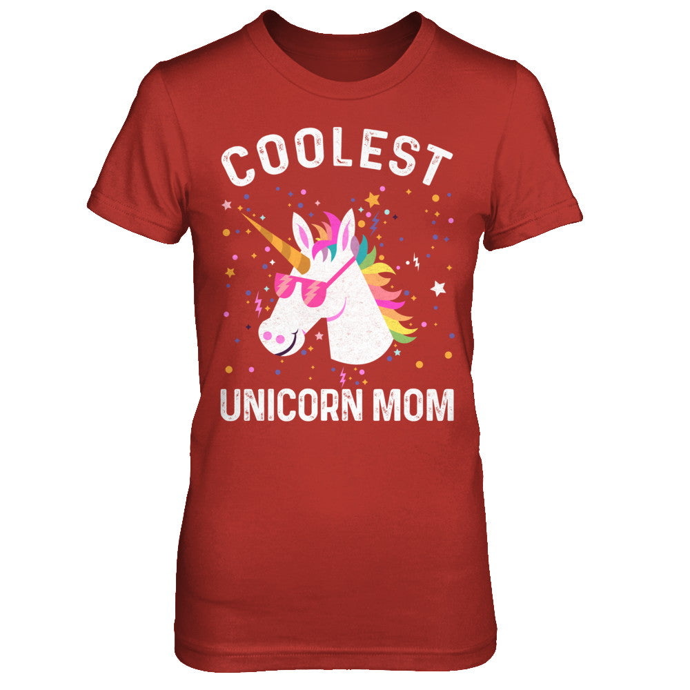 Coolest Unicorn Mom Cute Funny Unicorn Mothers Day T-Shirt & Hoodie | Teecentury.com