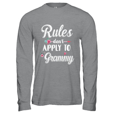 Grandmother Rules Don't Apply To Grammy T-Shirt & Hoodie | Teecentury.com