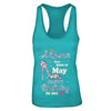 A Queen Was Born In May Happy Birthday To Me Gift T-Shirt & Tank Top | Teecentury.com
