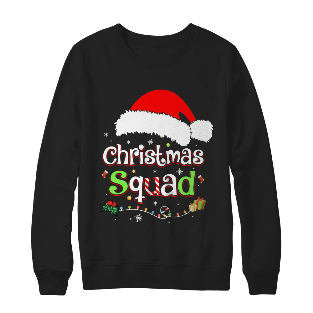 Santa Family Matching Pajamas Christmas Squad T-Shirt & Sweatshirt | Teecentury.com