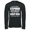 I'm The Best Step Mom Wanted Crazy Kids Mothers Day T-Shirt & Hoodie | Teecentury.com