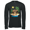 Summer Vacation Dabbing Yorkie Surfing Surfboard Gift T-Shirt & Hoodie | Teecentury.com