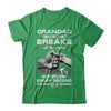 Grandad One Who Breaks All The Rules And Loves Every Second Of It T-Shirt & Hoodie | Teecentury.com