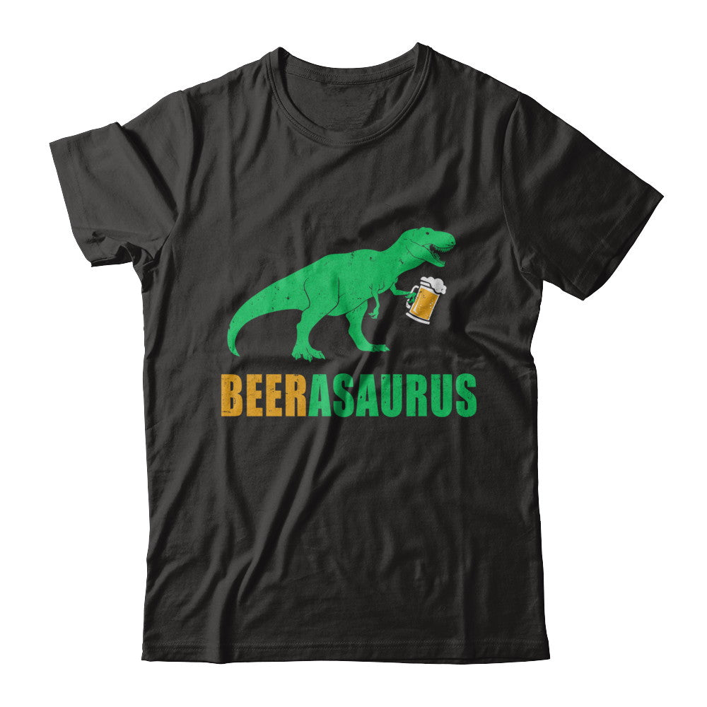 Beerasaurus Funny International Beer Day Dinosaur Gift T-Shirt & Hoodie | Teecentury.com