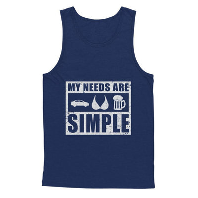 My Needs Are Simple Car Boobs Beer T-Shirt & Hoodie | Teecentury.com