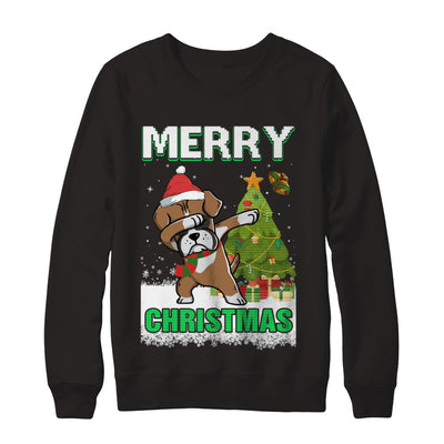 Cute Boxer Claus Merry Christmas Ugly Sweater T-Shirt & Sweatshirt | Teecentury.com