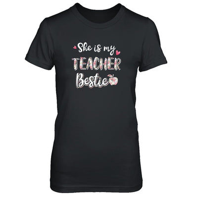 She Is My Teacher Bestie Funny Students T-Shirt & Tank Top | Teecentury.com