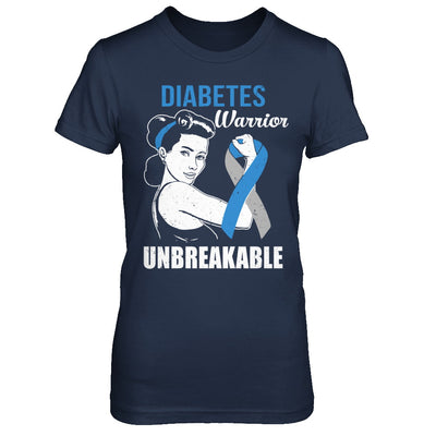 Diabetes Warrior Unbreakable Diabetes Awareness T-Shirt & Hoodie | Teecentury.com