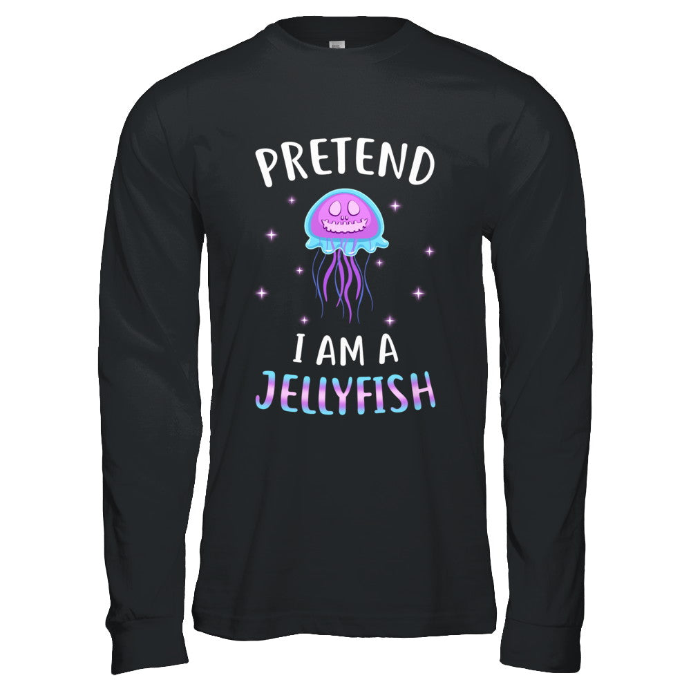 Pretend I'm A Jellyfish Costume Happy Halloween Party T-Shirt & Hoodie | Teecentury.com