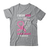 Breast Cancer I Wear Pink For My Mom Son Daughter T-Shirt & Hoodie | Teecentury.com