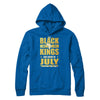 Black Kings Are Born In July Birthday T-Shirt & Hoodie | Teecentury.com