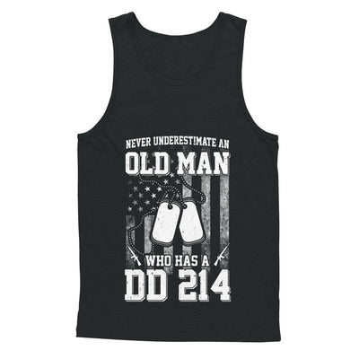 Never Underestimate An Old Man Who Has DD214 T-Shirt & Hoodie | Teecentury.com
