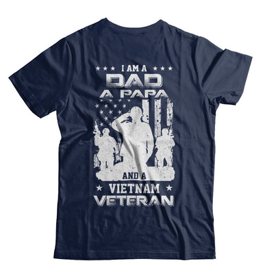 I'm A Dad A Papa And A Vietnam Veteran T-Shirt & Hoodie | Teecentury.com