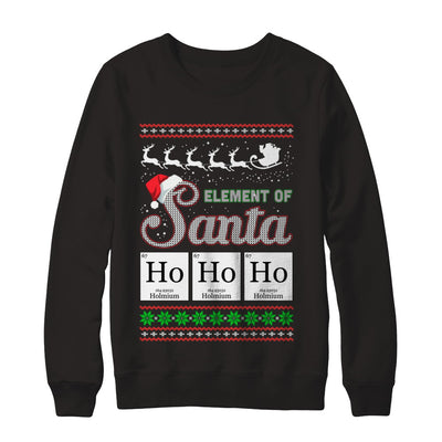 Hohoho Element Of Santa Chemistry Christmas T-Shirt & Sweatshirt | Teecentury.com