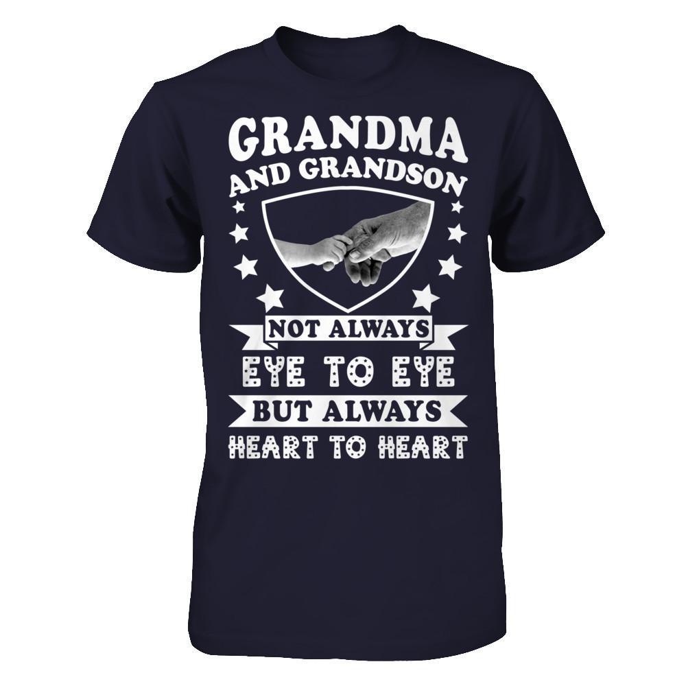 Grandma And Grandson Not Always Eye To Eye T-Shirt & Hoodie | Teecentury.com