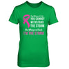 She Whispered Back I Am The Storm Breast Cancer T-Shirt & Hoodie | Teecentury.com