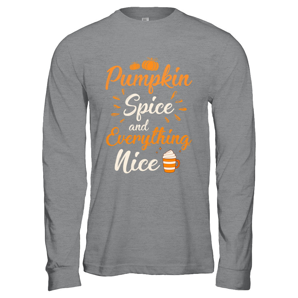 Pumpkin Spice Everything Nice Halloween Costume T-Shirt & Hoodie | Teecentury.com