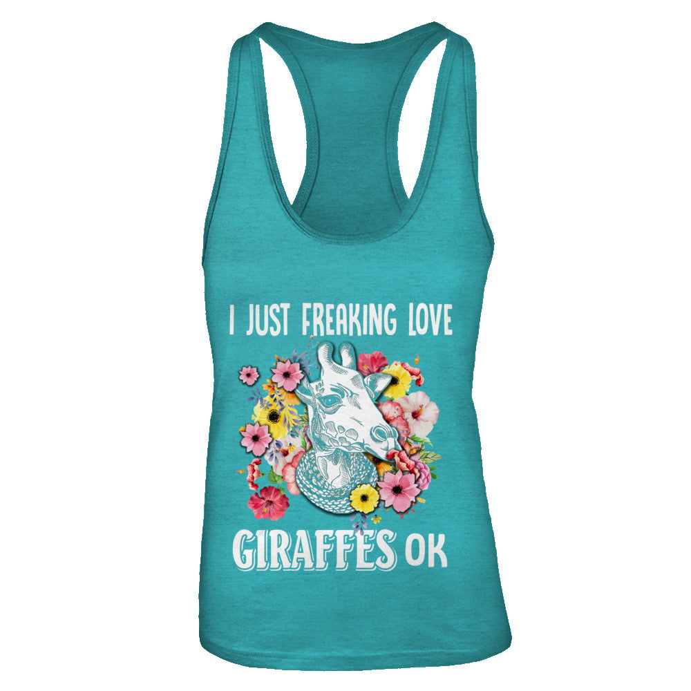 I Just Freaking Love Giraffes T-Shirt & Tank Top | Teecentury.com