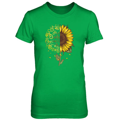 Sunflower Cycling Cycle T-Shirt & Tank Top | Teecentury.com