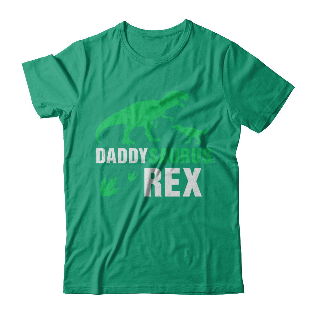 Funny Fathers Day Gift Daddysaurus Dinosaur Rex T-Shirt & Hoodie | Teecentury.com