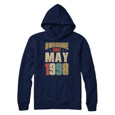 Vintage Retro Awesome Since May 1998 24th Birthday T-Shirt & Hoodie | Teecentury.com