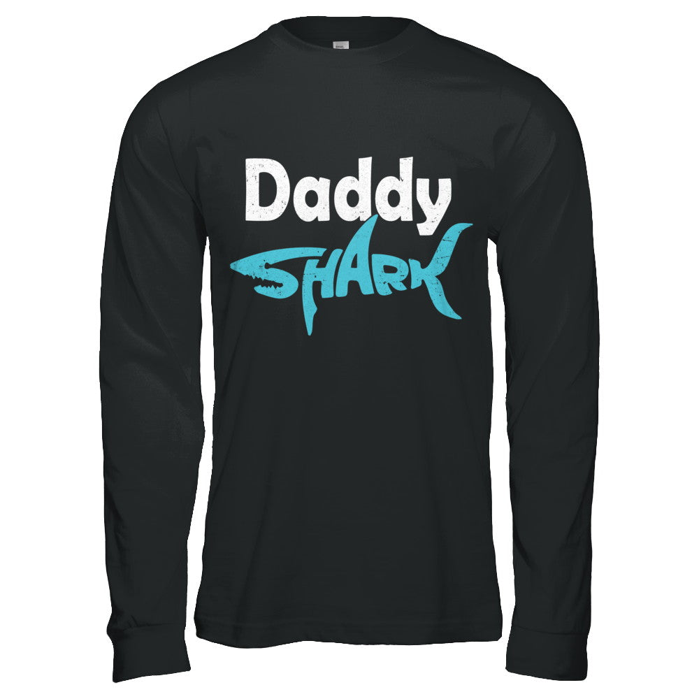 Daddy Shark Dad Family Fathers Day Gifts Idea T-Shirt & Hoodie | Teecentury.com
