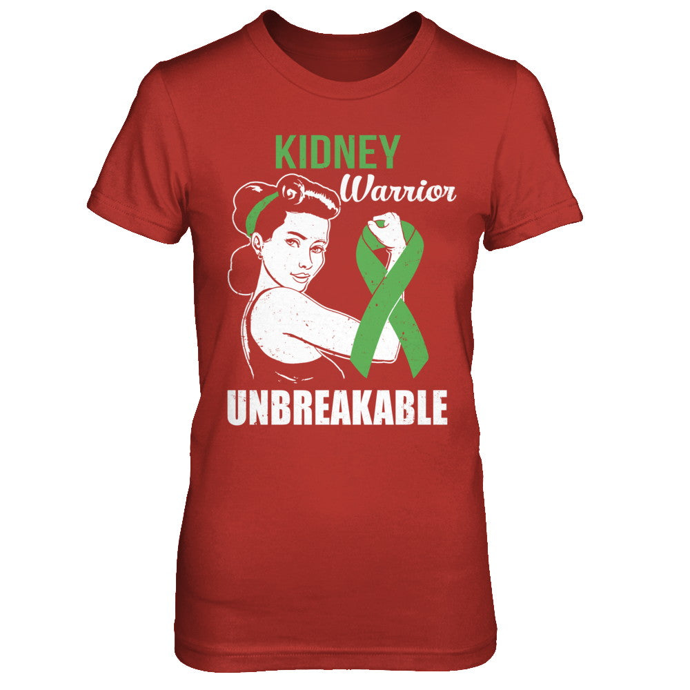 Kidney Disease Warrior Unbreakable Kidney Disease Awareness T-Shirt & Hoodie | Teecentury.com