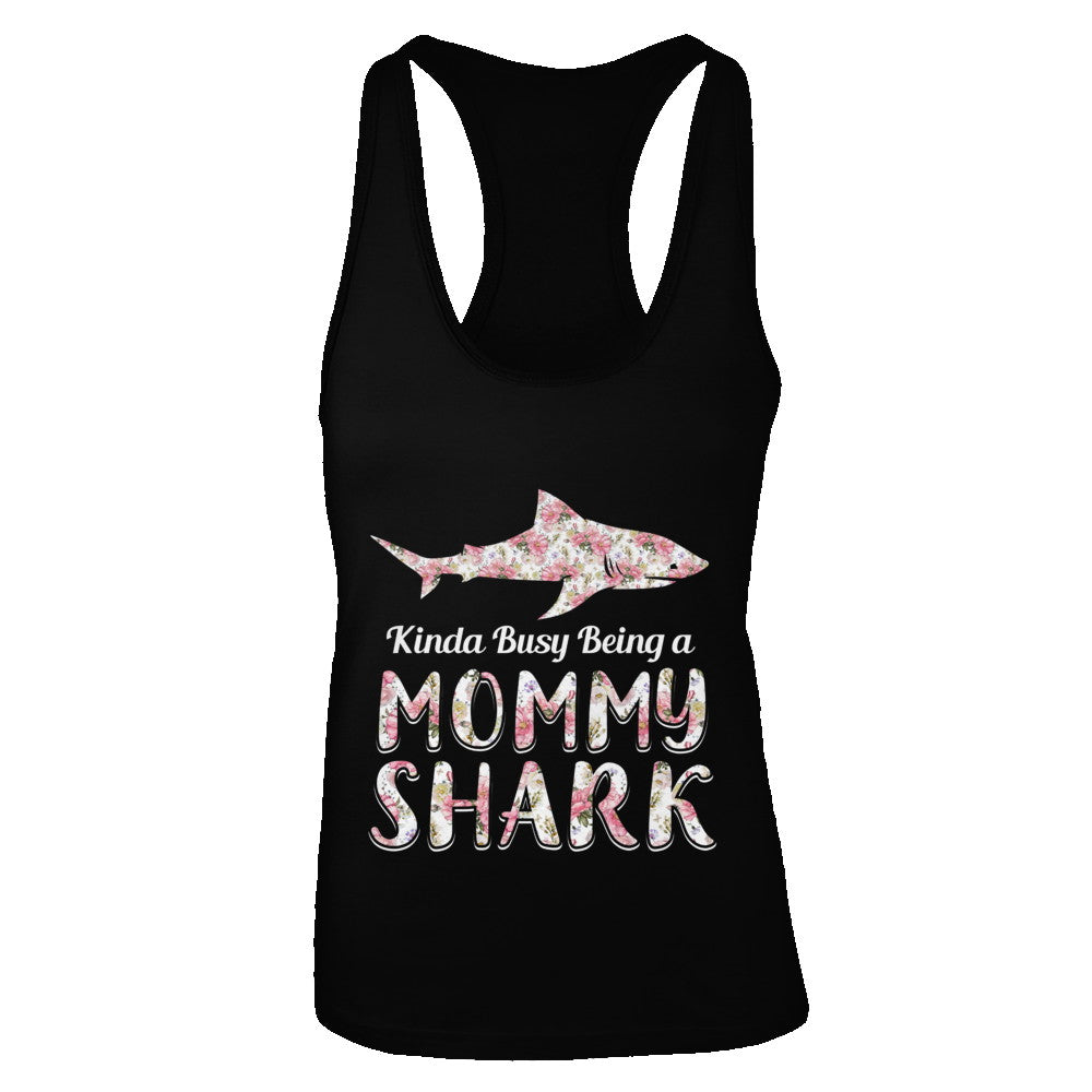Mommy Shark Kinda Busy Being A Mommyshark T-Shirt & Tank Top | Teecentury.com